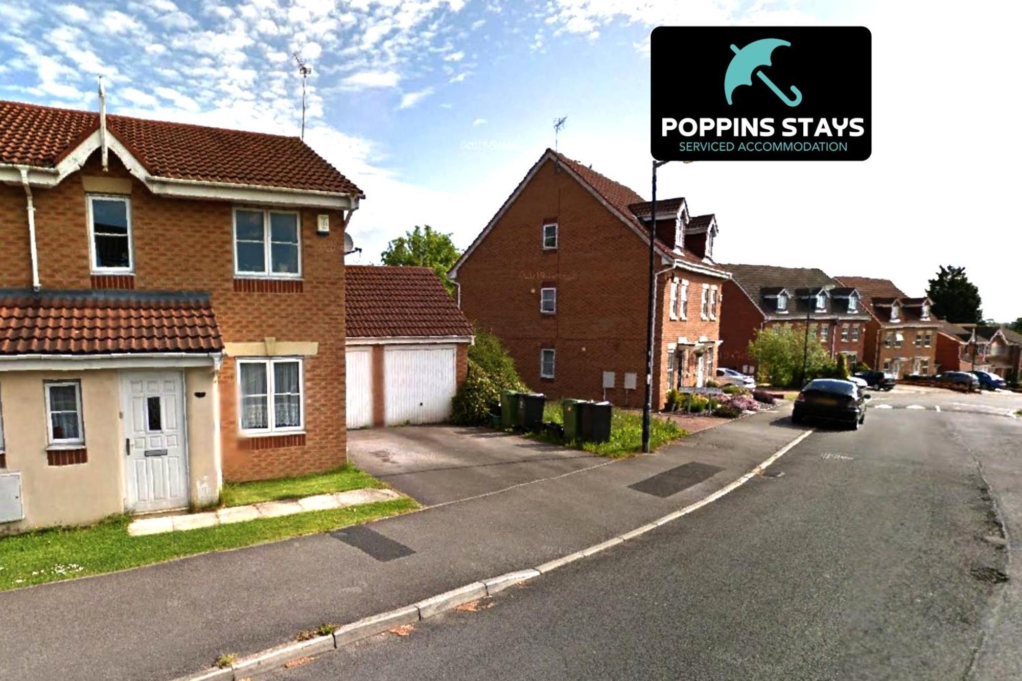 Quiet House, Prkg-3 Cars, Contractors & Families, York Centre 10Mins Villa Exterior foto