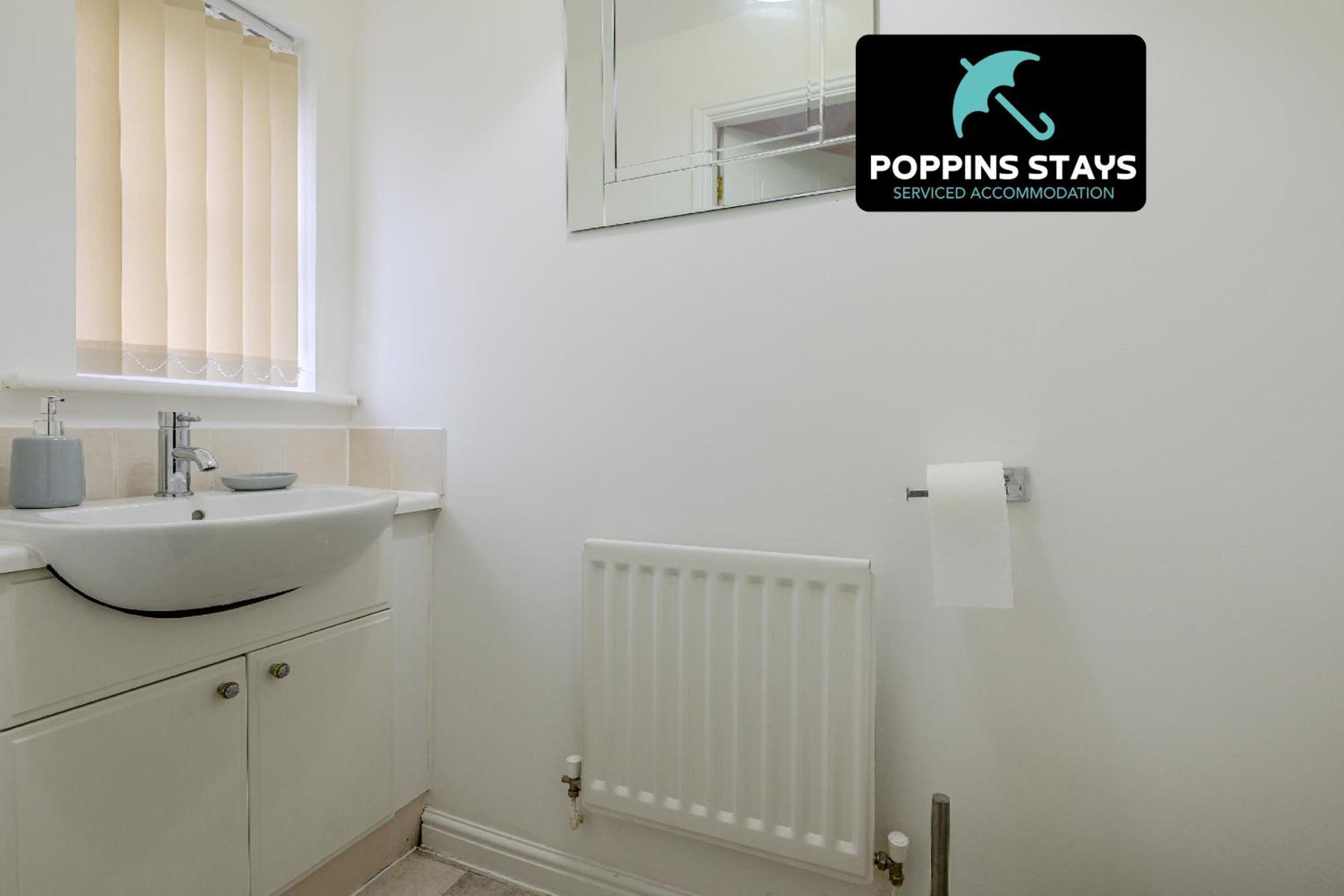 Quiet House, Prkg-3 Cars, Contractors & Families, York Centre 10Mins Villa Exterior foto